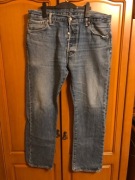 Spodnie jeansy Levis 501, W36/L32