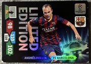 Karta Champions League 2013/2014 Limited Edition - Andres Iniesta