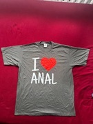 Koszulka z humorystycznym nadrukiem I LOVE 100% Bawełna | Unisex