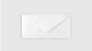 wąskie koperty ozdobne, białe koperty 9x17,5, koperty na zaproszenia