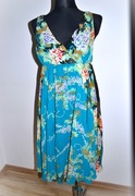 303# VERO MODA piękna szyfonowa letnia sukienka  36/38