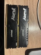Pamięć RAM DDR5 Kingston Fury Beast 32GB (2x16GB) 5600MHz CL40