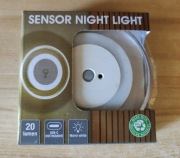 Akumulatorowa lampa z czujnikiem 20 lumenów / lampka nocna usb-c