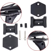 Karbonowe jarzemko sztycy rowerowej na pręty owalne i okrągłe 52g