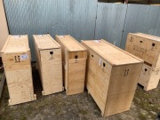 Drewniana skrzynia transportowa różne wymiary