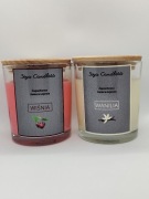 Świeca sojowa WIŚNIA + WANILIA