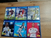 Zestaw gier z serii FIFA na PS4 (15-20)