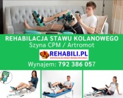 Szyna CPM do rehabilitacji Zgierz Artromot