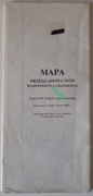 Mapa Przeglądowa Wód Województwa Gdańskiego - PZW 1992 r.