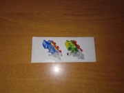 Pociągi Instrukcja obsługi ulotka karteczka od kinder niespodzianki