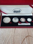 Malta, Srebro, Kolekcja, 2004r, UNC.