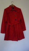 [H&M] Czerwony płaszcz wiosenny / jesienny, rozmiar L(40)