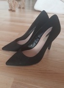 Czarne szpilki czółenka Primark r. 37