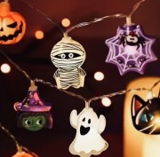 Strasznie Stylowe Lampki Dyniowe Halloween DIY - Peach Forest