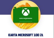 Karta Microsoft 100zł Xbox one 