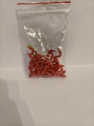 Lego węże czerwone dużo