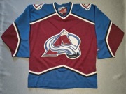Oryginalna Bluza Hokejowa NHL Colorado Avalanche M Pro Player lata 90.