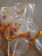 I KOMUNIA ŚWIĘTA podziękowanie dla gości lizaki słodki upominek