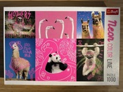 Puzzle Trefl 1000 elementów -Szalone zwierzęta