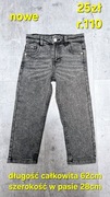 Nowe spodnie jeansowe dla chłopca - r. 110