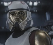 Hełm Kapitan Enoch, Star War Ashoka, cosplay użytkowa maska Kolekcjonerska