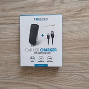 Ładowarka samochodowa lightning car charger Black czarna