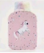 termofor z wielokolorowym pokrowcem w jednorożca