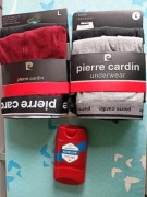 Bokserki Pierre Cardin r.L dwupak x2 Old Spice sztyft Whitewater gratis 