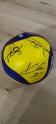 piłka z autografami