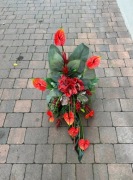 KOMPOZYCJA NAGROBNA NA POMNIK - wazon