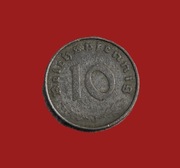 Moneta 10 reichsfenigów 1942 "J", Niemcy