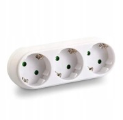 HUAREW Gniazdo Elektryczne rozgałęźnik x3