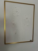 Obraz strukturalny ręcznie wykonany od artysty