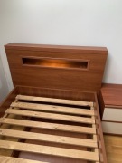 Zestaw szuflada i łóżko z podświetlanym wezgłowiem VOX romeo i julia