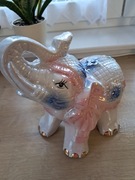 Słoń ceramiczny symbol szczęścia i dostatku