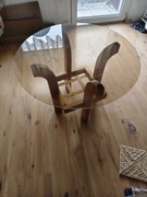 Stolik kawowy ze szklanym blatem