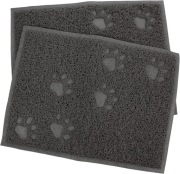 2 szt. Mata Pod Kuwetę Dla Kota Pcv Traper Kontrolująca Rozrzut 30x40cm 