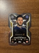 Kvicha Kvaratskhelka Chrome X trading card Topps