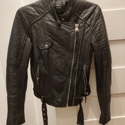 Kurtka skórzana ramoneska M Zara