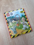 LEGO Jurassic World Robert Muldoon z Raptorem i zagrod