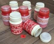 Słoiczki ozdobne ręcznie robione 