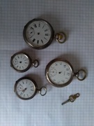 zegarki kieszonkowe srebro