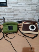 Aparaty Telefoniczne z okresu PRL. Trzy sztuki.