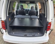 Składane łóżko BREMER SITZBEZÜGE solidna platforma VW Caddy 2003-2022 