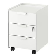 TROTTEN Komoda na kółkach 3 szuflady