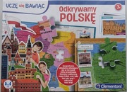 Gra edukacyjna Odkrywamy Polskę Clementoni
