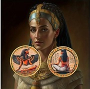 Unikatowy kolekcjonerski zestaw monet? starożytnych bogów Egiptu