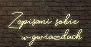 Napisy ledowe ledon wysyłka kurierem cała Polska 