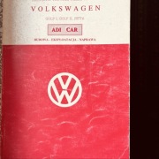 Książka serwisowa VOLKSWAGEN Golf I i II, Jetta