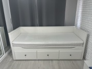 Rozkładane Łóżko Hemnes 80x200
